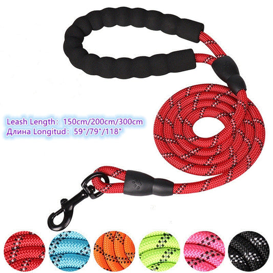 Strong Dog Reflective Rope Leash