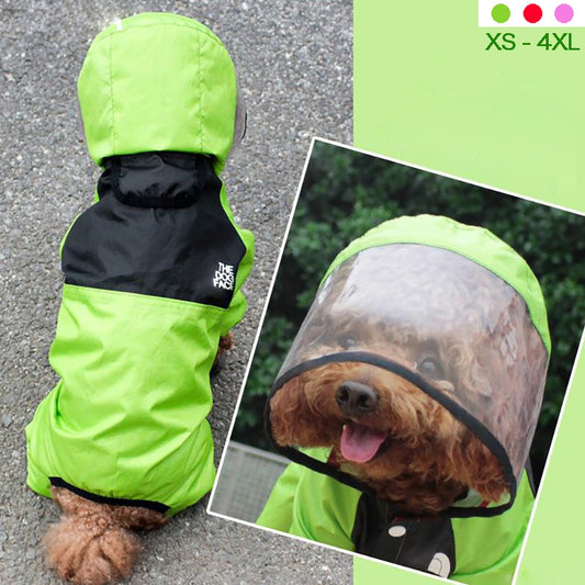 Water resistant dog jacket